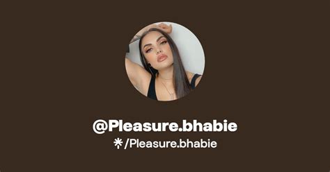 pleasure_bhabie onlyfans|Bhadbhabie